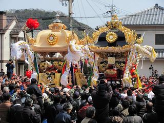 児嶋屋台新調 追っかけ記 その３ - ガンのきままにすちゃらかにっき