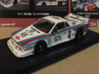 Amazon | 1/43 ルマン spark Lancia Beta Montecarlo Turbo Gr.5
